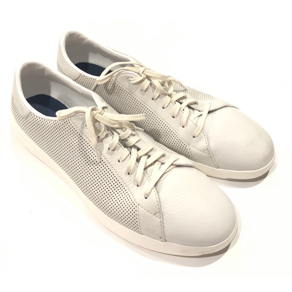 grandpro leather tennis sneaker